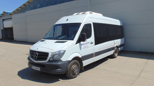 Iznajmljivanje minibusa za prevoz radnika zaposlenih
